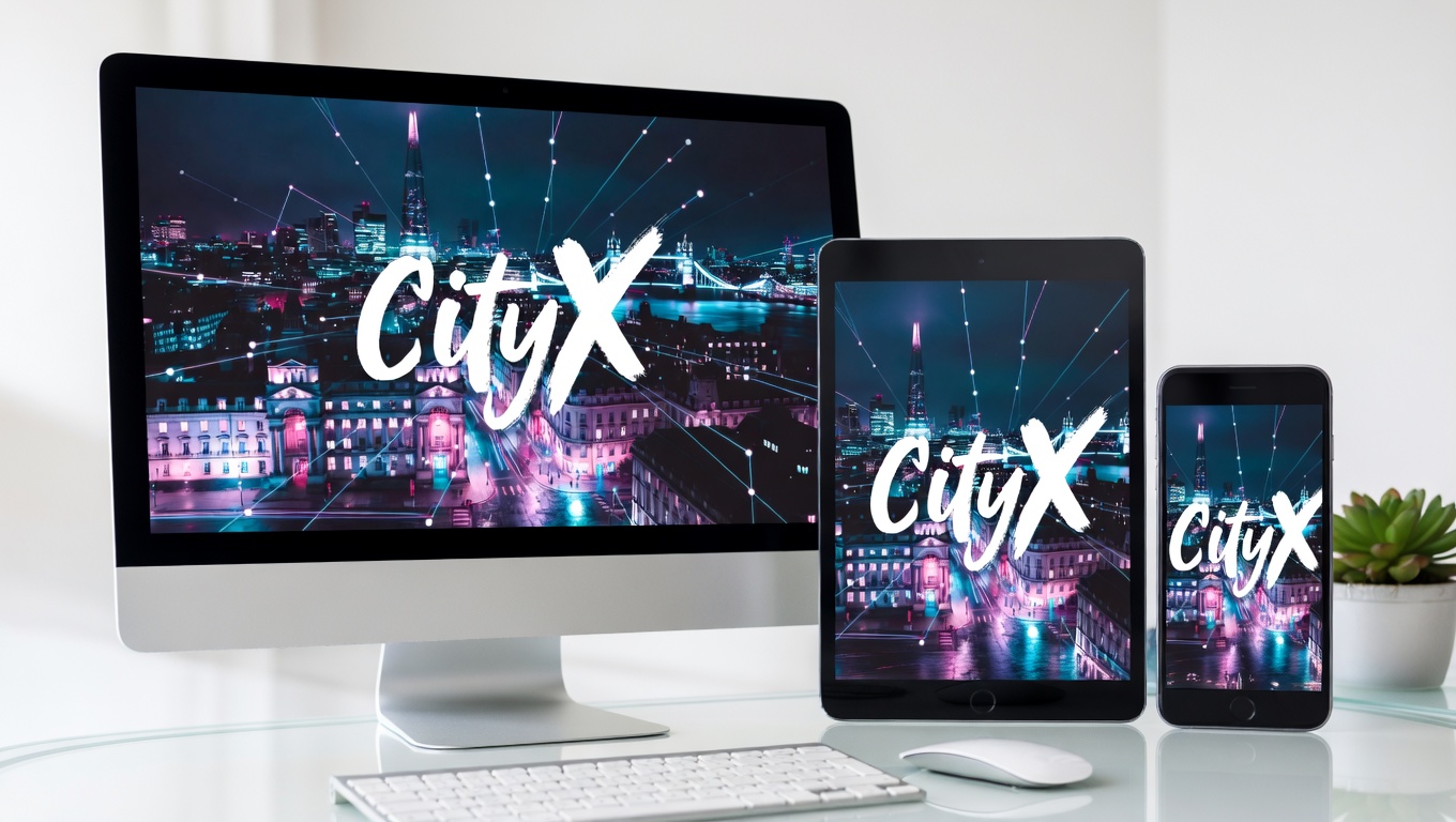 CityX across desktop, tablet, and mobile devices